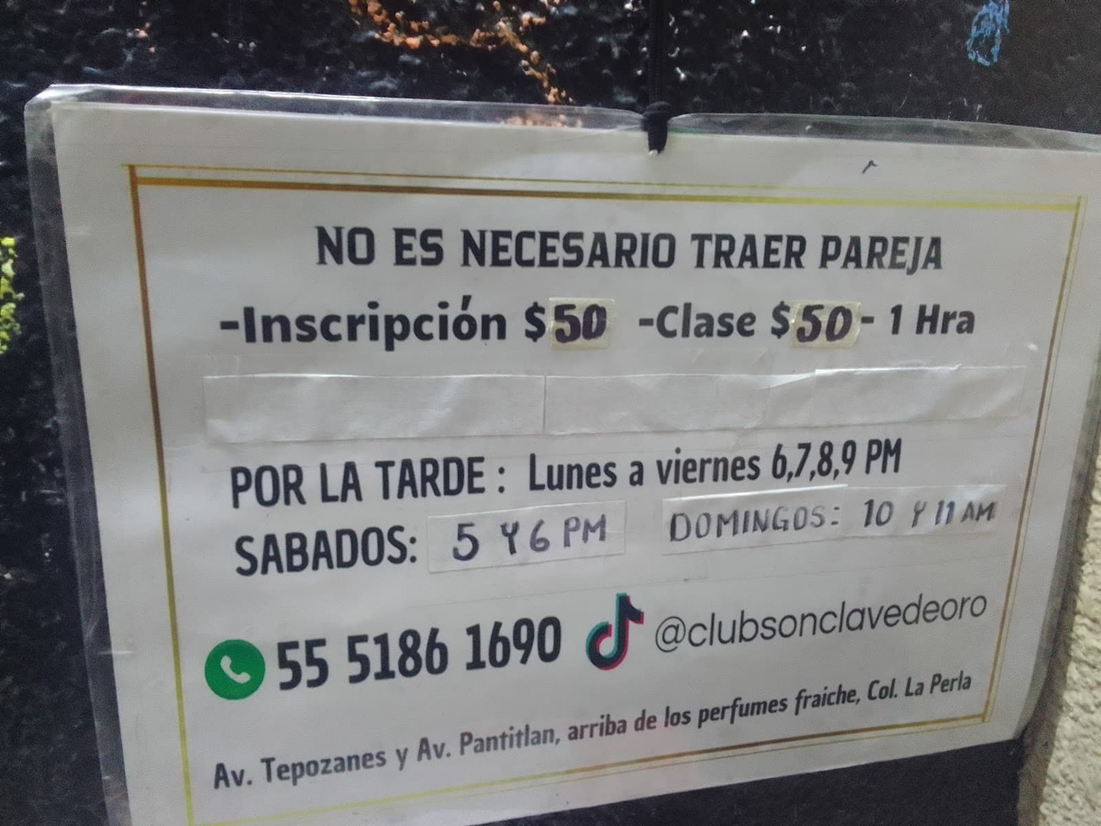 Clases de baile salsa cumbia y guaracha. Méx.