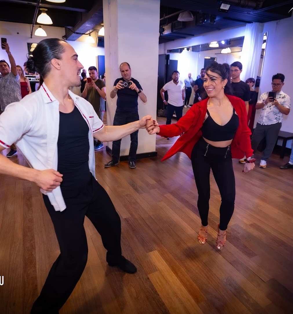 Salsa with Hunter. New York