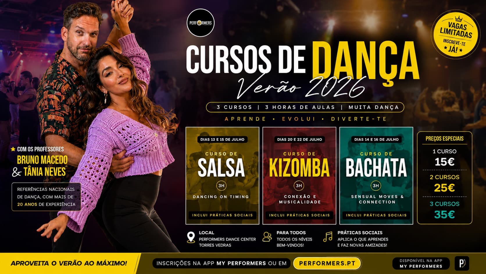 PERFORMERS DANCE CENTER. Torres Vedras