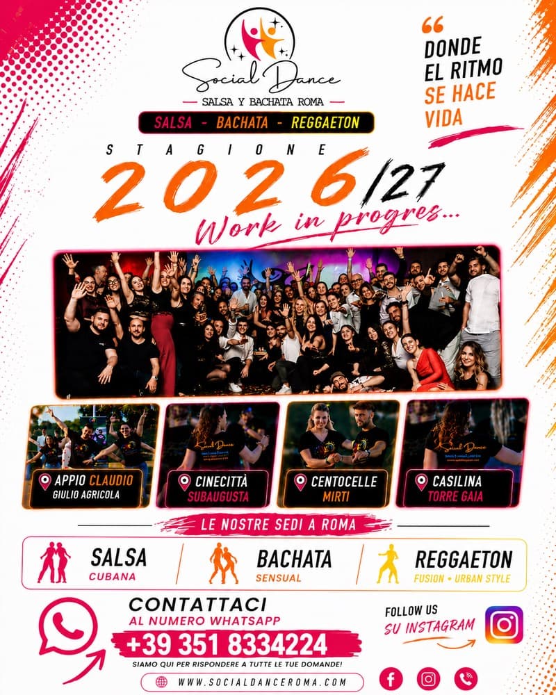Social Dance Roma - Scuola di Salsa y Bachata. Roma Rm